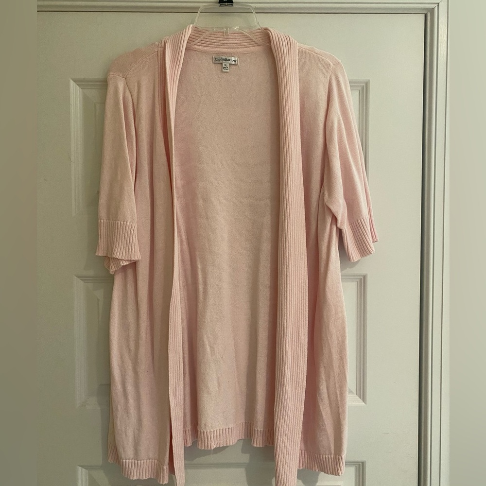 Open sweater